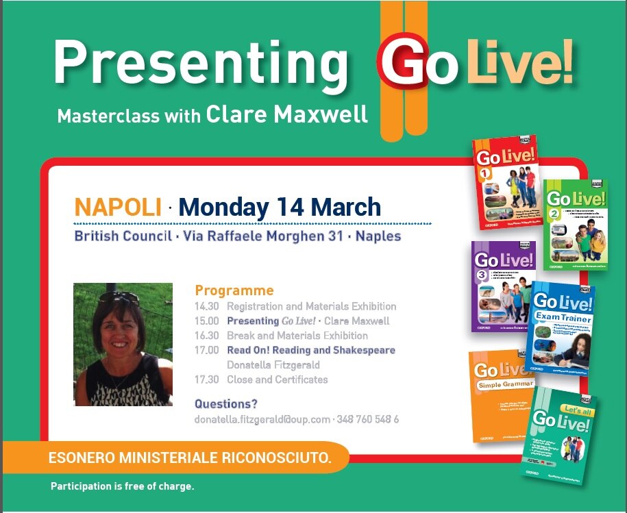 council british masterclass ielts Go Clare Maxwell with  Presenting Masterclass Live!